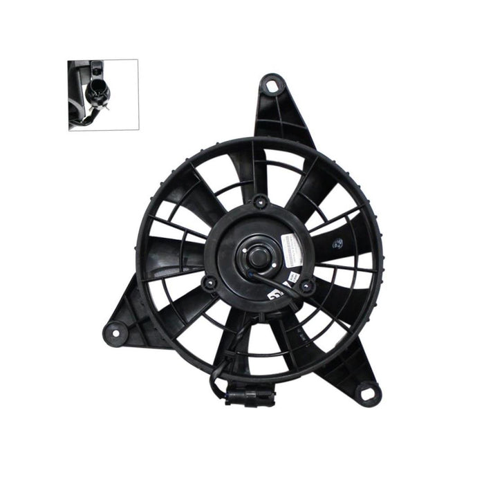 CarPartsDepot New Replacement Parts Front AC Condenser Fan Compatible With KIA Sportage