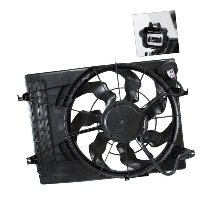 New Replacement For Front Radiator Cooling Fan Compatible With HYUNDAI Tucson Fits KI3115116 253801F381