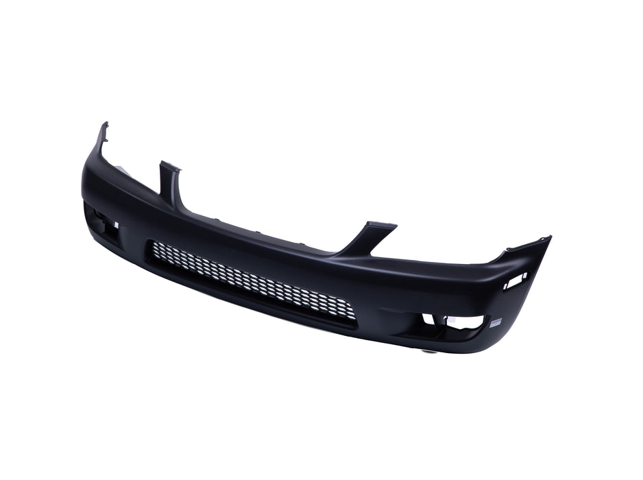 JustDrivably Replacement Parts Front Bumper Cover Assembly Without Headlight Washer Holes Compatible With Lexus IS300 2001 2002 2003 2004 2005