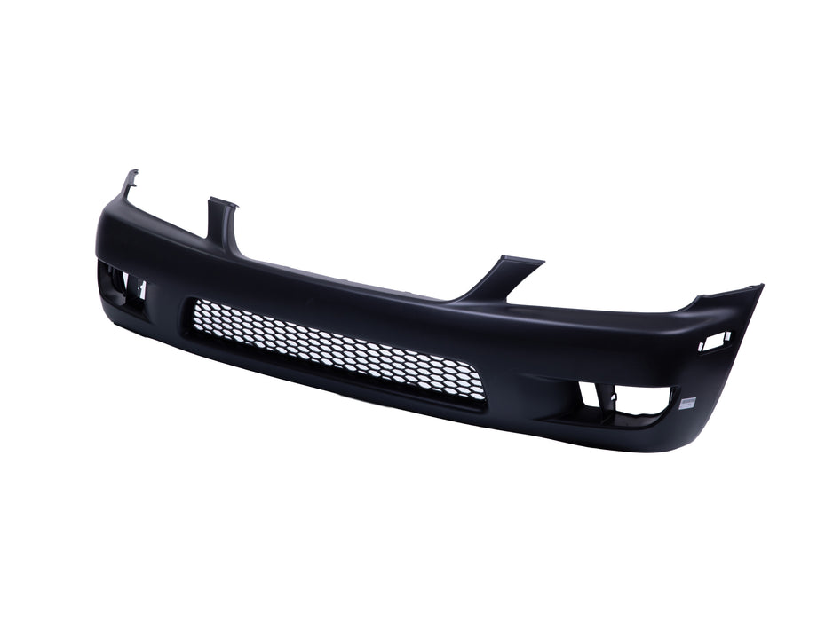 JustDrivably Replacement Parts Front Bumper Cover Assembly Without Headlight Washer Holes Compatible With Lexus IS300 2001 2002 2003 2004 2005