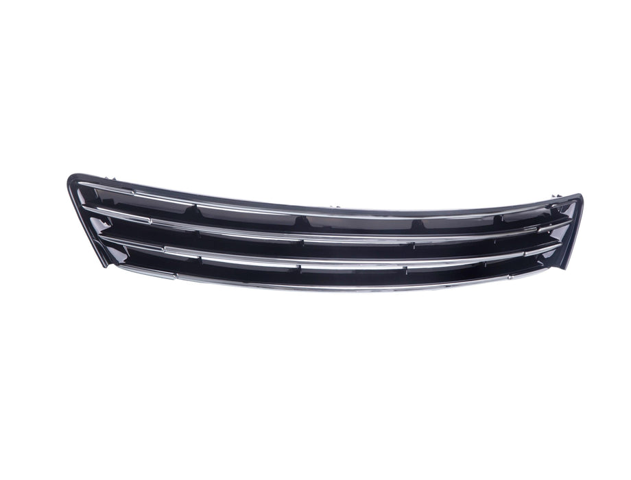 Grille Assembly Compatible with 2002-2003 Lexus ES300 Black Shell and Insert with Chrome Molding