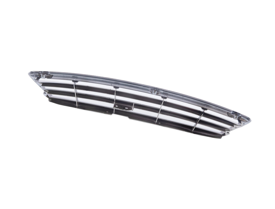 Grille Assembly Compatible with 2002-2003 Lexus ES300 Black Shell and Insert with Chrome Molding