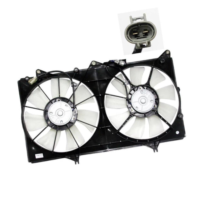 New Replacement Parts Front Radiator Cooling Fan Compatible With LEXUS ES330 Fits LX3115111 167110A170
