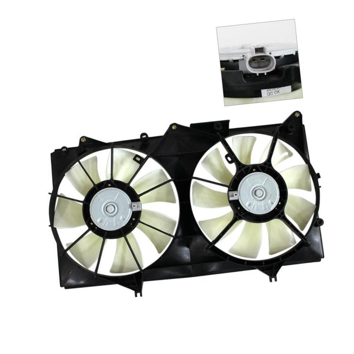 CarPartsDepot New Replacement Parts Front Radiator Cooling Fan Compatible With LEXUS ES330