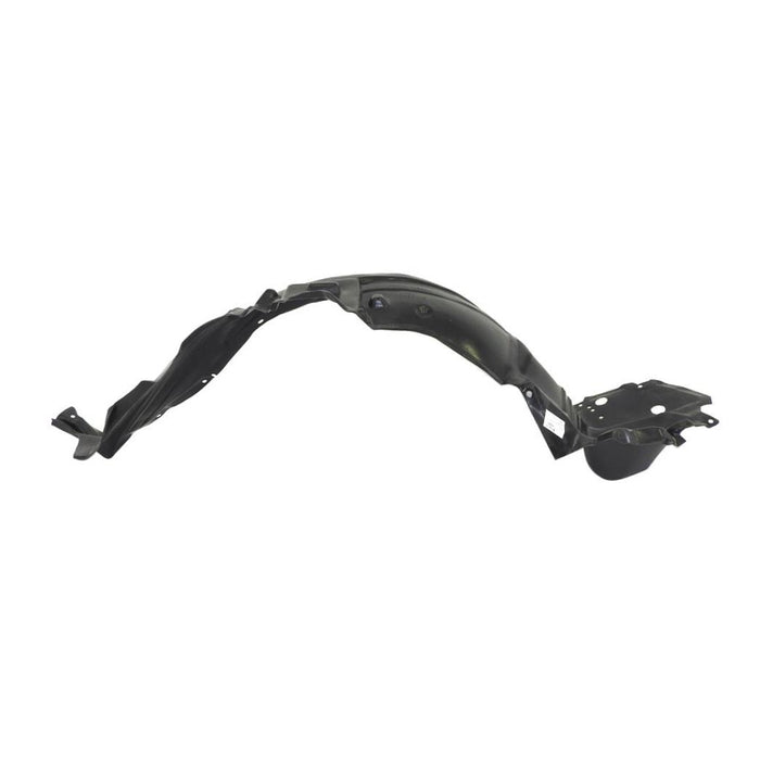 CarPartsDepot, Left (Driver Side) Front Fender Liner Splash Shield Plastic Replacement, 378-29128-11 LX1250103 5387630110
