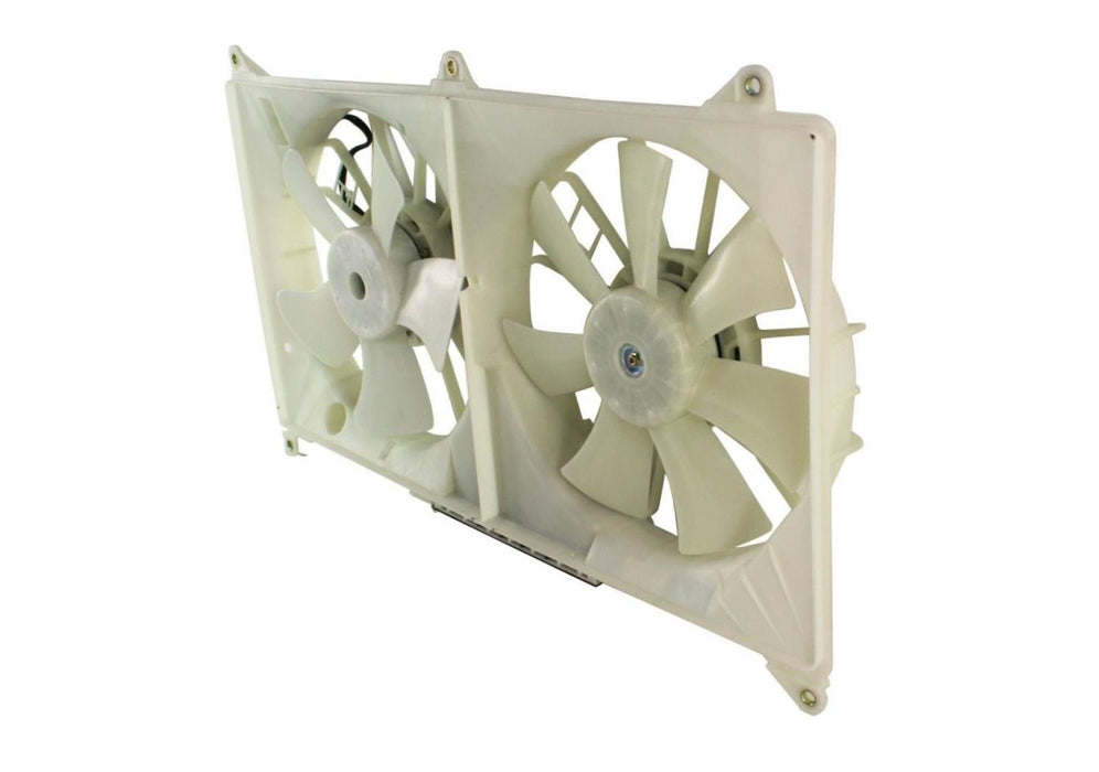 New Replacement Parts Dual Radiator and Condenser Fan Assembly for 1998-2003 GS300 6Cyl 1998-2000 GS400 8Cyl 1998-2005 GS430 8Cyl Fits LX3115101 1636346040-PFM