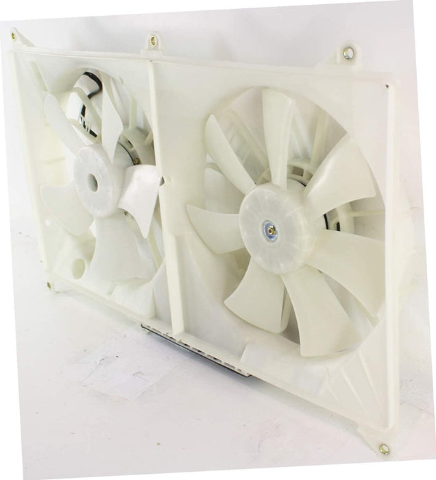 New Replacement Parts Dual Radiator and Condenser Fan Assembly for 1998-2003 GS300 6Cyl 1998-2000 GS400 8Cyl 1998-2005 GS430 8Cyl Fits LX3115101 1636346040-PFM