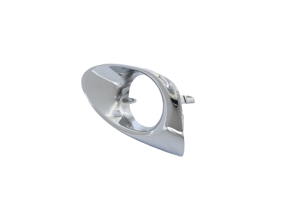 JustDrivably Replacement Parts Fog Lamp Molding Fog Light Cover Trim Chrome Plastic 2013-2015 Compatible With Lexus RX350 RX450H For LX1038105 Front Driver Left Side