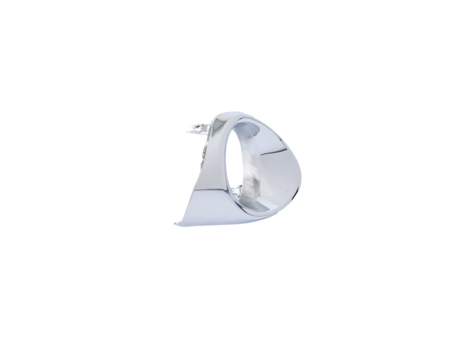 CarPartsDepot Fog Lamp Molding Fog Light Cover Trim Chrome Plastic Compatible With RX350 RX450H 2013 2014 2015 Fit 814810E110/8148148150 Front Passenger Right Side
