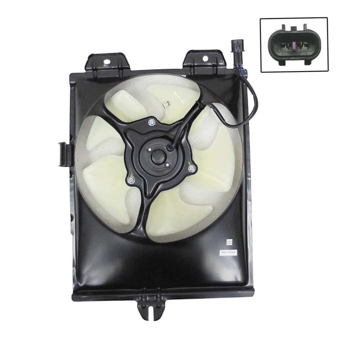 New Replacement Parts Front AC Condenser Fan Compatible With MITSUBISHI Mirage Fits MI3113103 MR201374