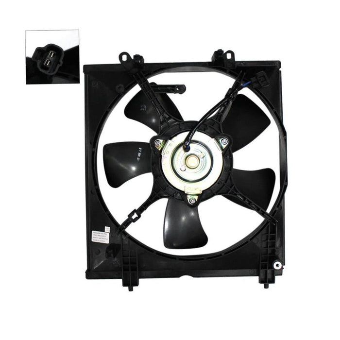 New Replacement Parts Front Radiator Cooling Fan Compatible With MITSUBISHI Lancer Fits MI3115109 MR497770