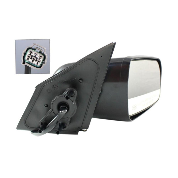 New Replacement Parts Front Right Passenger Side Power Heated Side View Door Mirror Compatible With MITSUBISHI Galant Fits MI1321128 7632A090XA