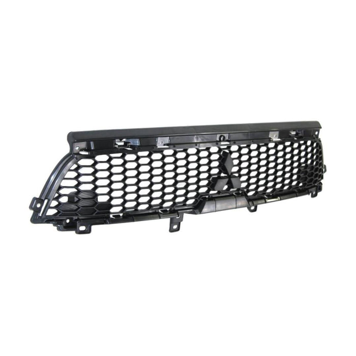 New Front UPPER Texture Grille Grill Replacement W/O Emblem Compatible With MITSUBISHI Outlander SUV Fits MI1200263 6402A198