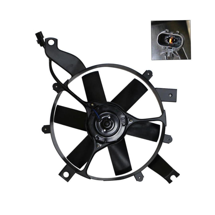 New Replacement Parts Front AC Condenser Fan Compatible With MITSUBISHI Montero Fits MI3113105 MB657380