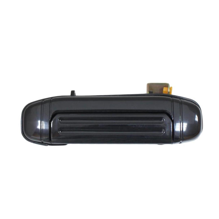 Perfect Fit Group REPM491342 - Montero Rear Door Handle LH, Outside, Smooth Black, W/O Keyhole (Clip)