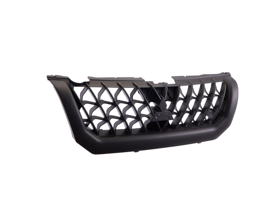 JustDrivably Replacement Parts Front Grille Grill Assembly With Black Shell With Black Insert Compatible With Mitsubishi Montero Sport 2000 2001
