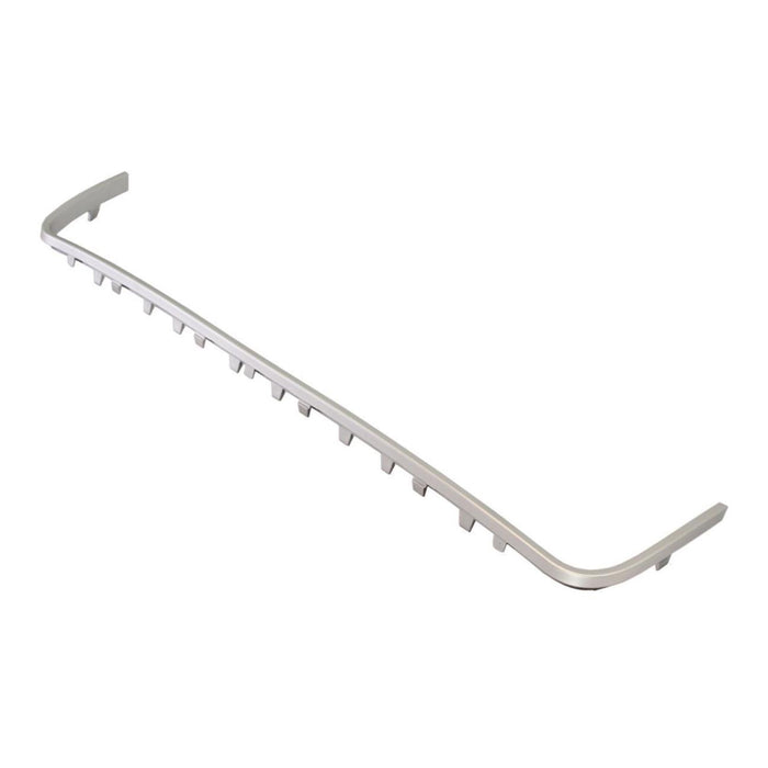 Front Lower Bumper Cover Grille Grill Molding Center Painted Silver Compatible With Mercury Milan 2006-2009