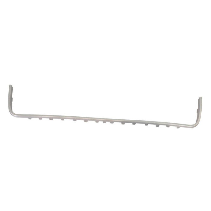 Front Lower Bumper Cover Grille Grill Molding Center Painted Silver Compatible With Mercury Milan 2006-2009