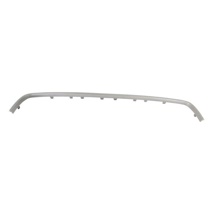 Front Lower Bumper Cover Grille Grill Molding Center Painted Silver Compatible With Mercury Milan 2006-2009