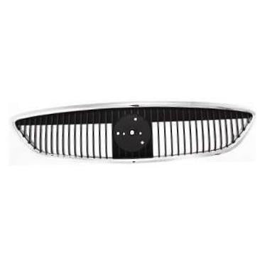 CarPartsDepot 400-33885, Replacement Grille Grill Assembly W/O Platnum