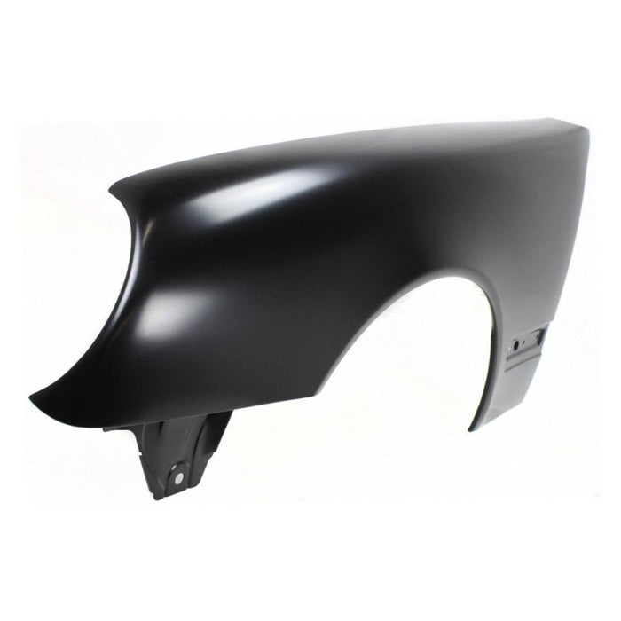 CarPartsDepot 00-02 Compatible With MERCEDES E430 Left Front Fender MB1240126C Primered CAPA W210 wo AMG/Sport