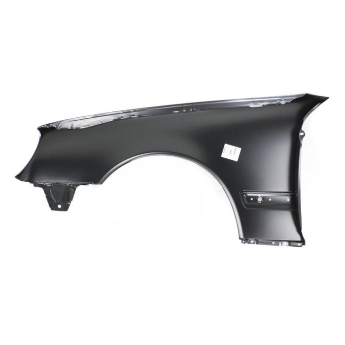 CarPartsDepot 00-02 Compatible With MERCEDES E430 Left Front Fender MB1240126C Primered CAPA W210 wo AMG/Sport