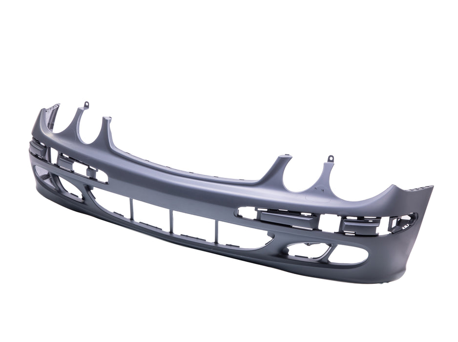 JustDrivably Replacement Parts Front Bumper Cover Compatible With Mercedes-Benz E-Class E320 2003-2006 / E500 2003-2006 / E350 2006