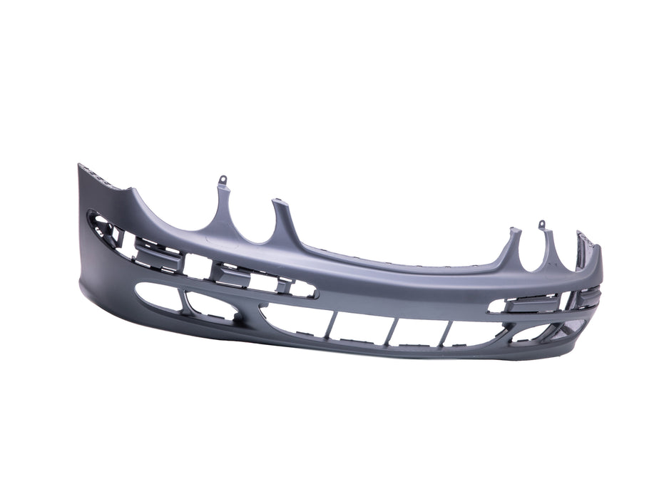 JustDrivably Replacement Parts Front Bumper Cover Compatible With Mercedes-Benz E-Class E320 2003-2006 / E500 2003-2006 / E350 2006