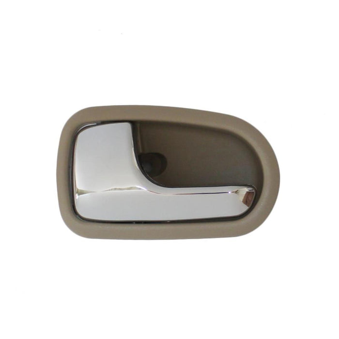 Interior Door Handle compatible with MAZDA 626 93-97 / PROTEGE 95-03 Front OR Rear LH Inside Chrome and Beige