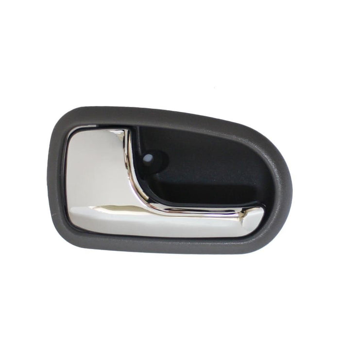 New Replacement Parts Front/Rear Left Driver Side Gray Chrome Interior Door Handle Compatible With MAZDA Protege 626 Fits S54N59330B05