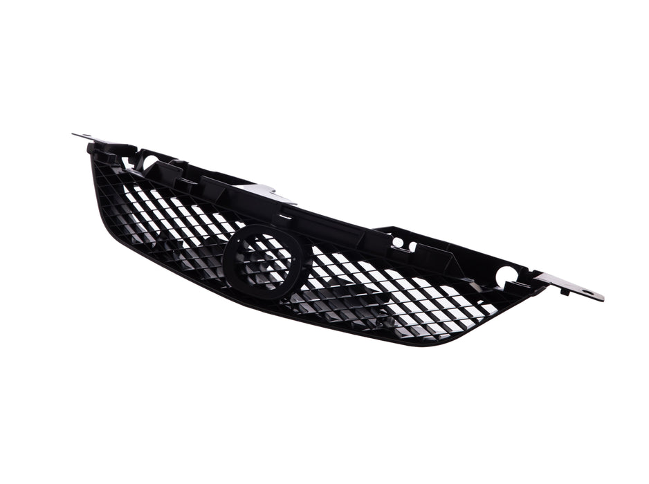 JustDrivably Replacement Parts Front Grille Grill Assembly With Black Shell And Insert Compatible With Mazda Protege SE 2002 2003 Compatible With Mazda Protege DX ES LX 2001-2003