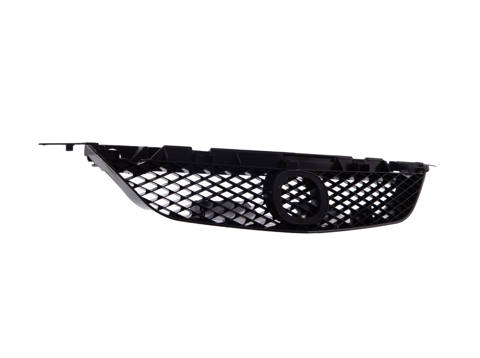 JustDrivably Replacement Parts Front Grille Grill Assembly With Black Shell And Insert Compatible With Mazda Protege SE 2002 2003 Compatible With Mazda Protege DX ES LX 2001-2003