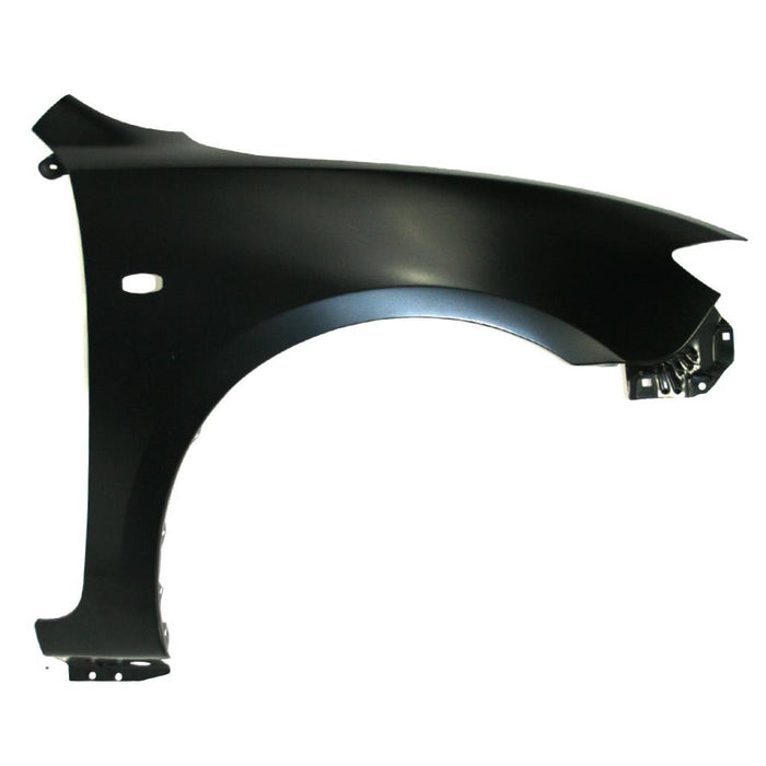 CarPartsDepot, 4Dr Right (Passenger Side) Replacement Front Fender Primed Black Steel, 371-31307-02 MA1241149 BN8V52111D