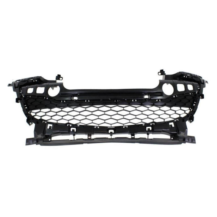 Perfect Fit Group REPM015331 - Mazda 3 Front Bumper Grille, Textured Dark Gray, (Hatchback, 2.0/ 2.5L Eng.) / (Sedan)