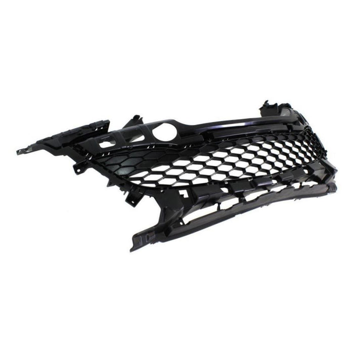 Perfect Fit Group REPM015331 - Mazda 3 Front Bumper Grille, Textured Dark Gray, (Hatchback, 2.0/ 2.5L Eng.) / (Sedan)