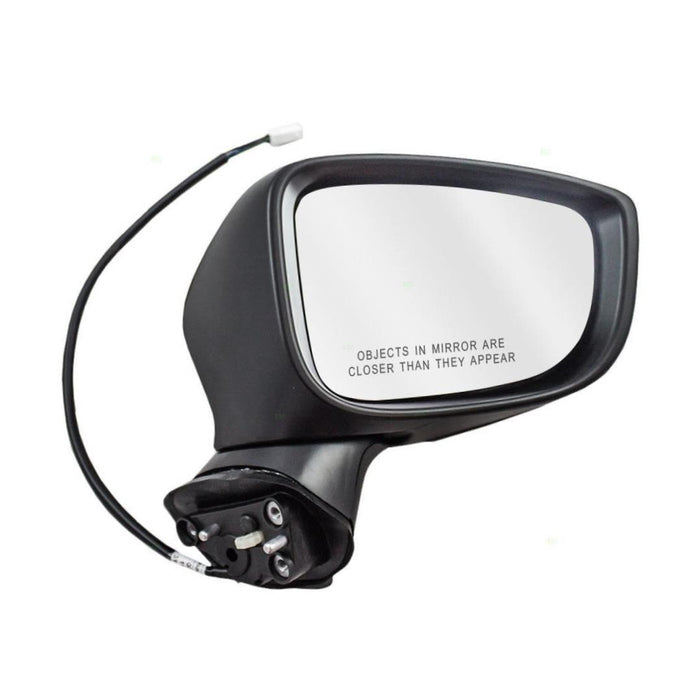 Passengers Power Side View Mirror Heated Signal Ready-to-Paint Replacement for Mazda BJS8-69-1G1 AutoAndArt