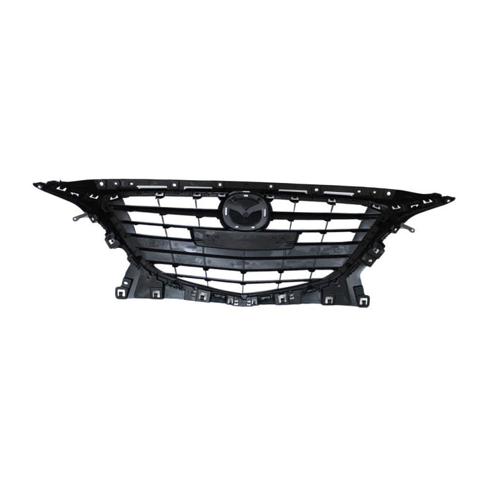 Perfect Fit Group REPM070188 - Mazda 3 Grille, Textured Black, Plastic, Mexico Built