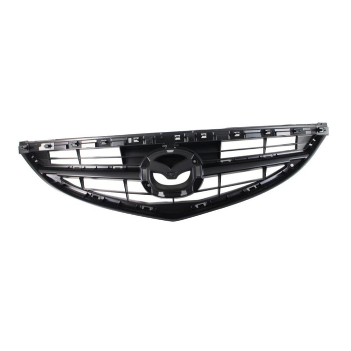 2009-2013 Compatible With MAZDA6 Front Grille MA1200181 Prime Plasitc Black