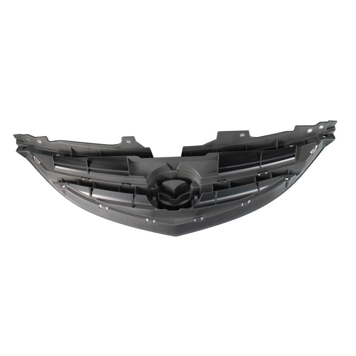 2009-2013 Compatible With MAZDA6 Front Grille MA1200181 Prime Plasitc Black