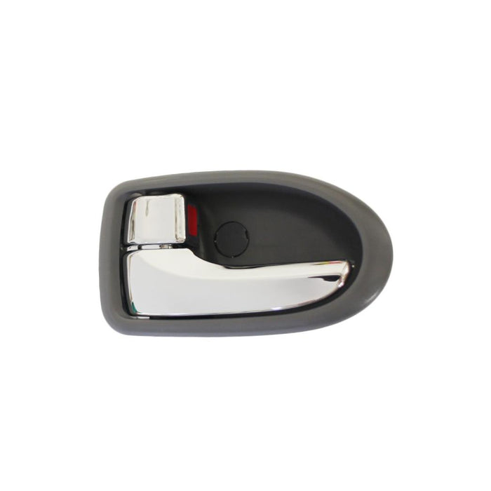 2000-2006 Compatible With MAZDA MPV Front,Left Driver Side DOOR INNER HANDLE CHROME/GRAY HOUSING