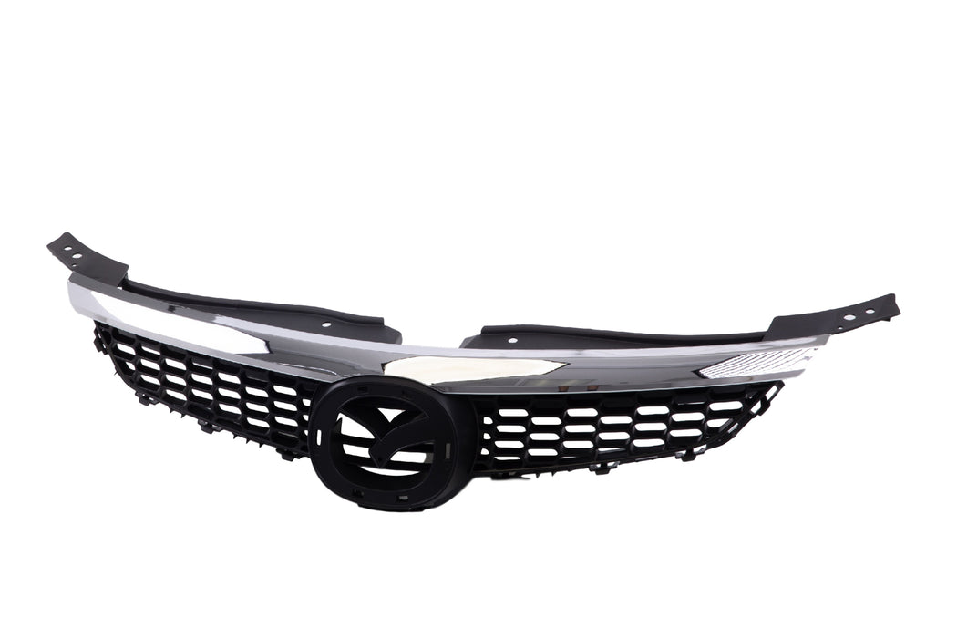 New Front Primed Black Grille Grill Compatible With MAZDA CX-9 Fits MA1200184 TD1150710D