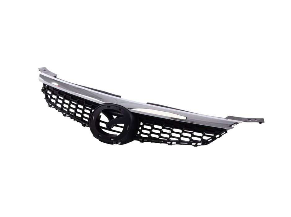 New Front Primed Black Grille Grill Compatible With MAZDA CX-9 Fits MA1200184 TD1150710D