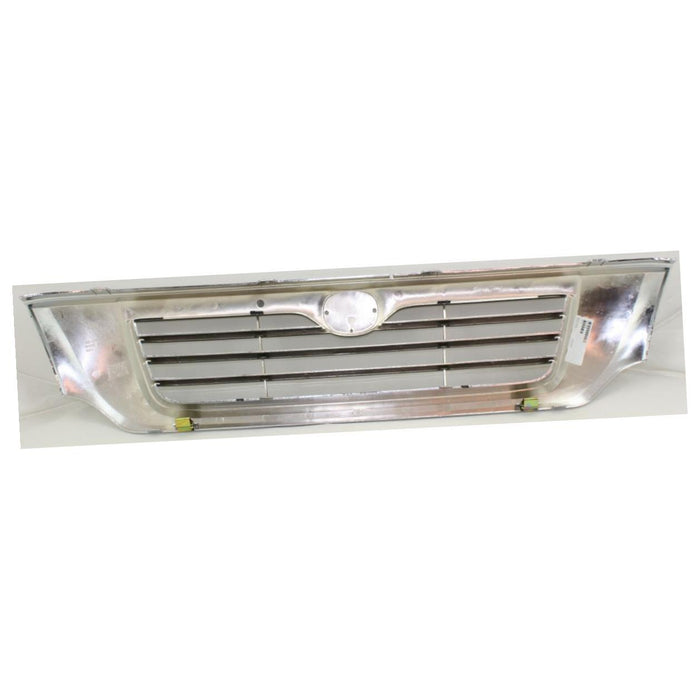 CarPartsDepot 400-31360, Grill Grille Chrome Frame Painted Black Bar Insert MA1200154 1F0150710