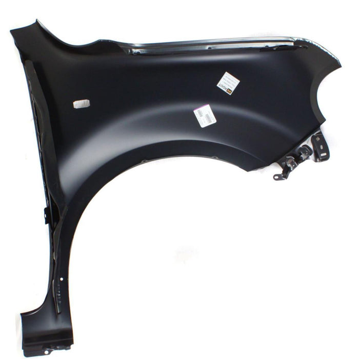 NS CU-BE 09-10 FT FENDER LH W/SIDE LAMP HOLE,W/MOULDING HOLE