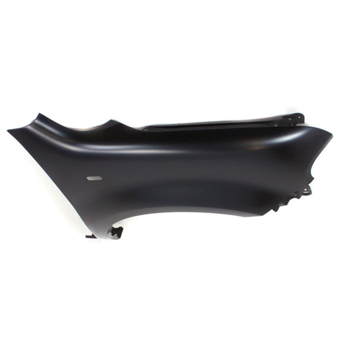 NS CU-BE 09-10 FT FENDER RH W/SIDE LAMP HOLE,W/MOULDING HOLE
