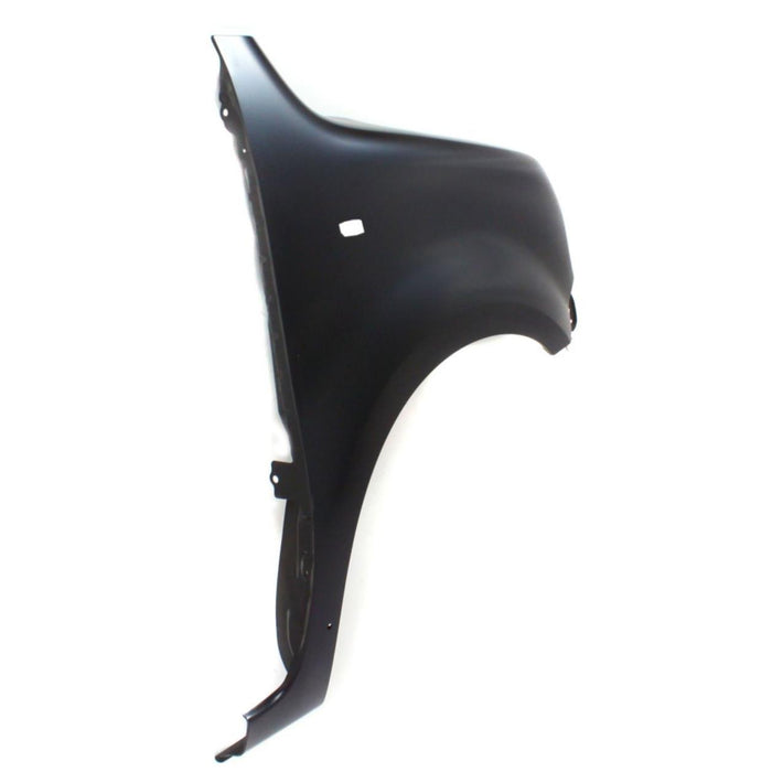 NS CU-BE 09-10 FT FENDER RH W/SIDE LAMP HOLE,W/MOULDING HOLE
