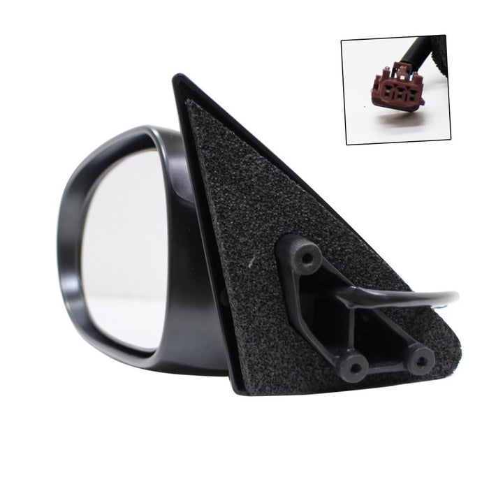 New Replacement Parts Front Left Driver Side Power Remote Non Folding Side View Door Mirror Compatible With NISSAN Sentra 200SX Fits NI1320131 963024B000