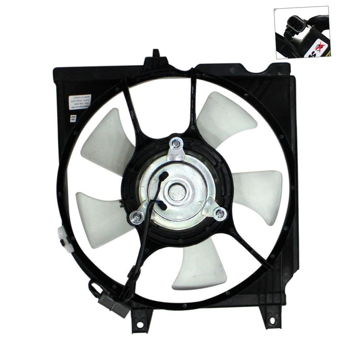 CarPartsDepot 95-98 0SX A/C Condenser Radiation Cooling Fan w Motor Blade NI3113104