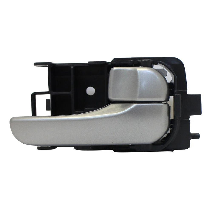 Interior Door Handle compatible with Nissan Sentra 04-06 Front OR Rear RH Inside Silver Lever