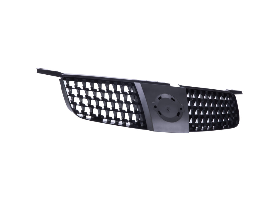 JustDrivably Replacement Parts Front Grille Grill Assembly With Silver Black Shell And Insert Compatible With Nissan Sentra 2004 2005 2006